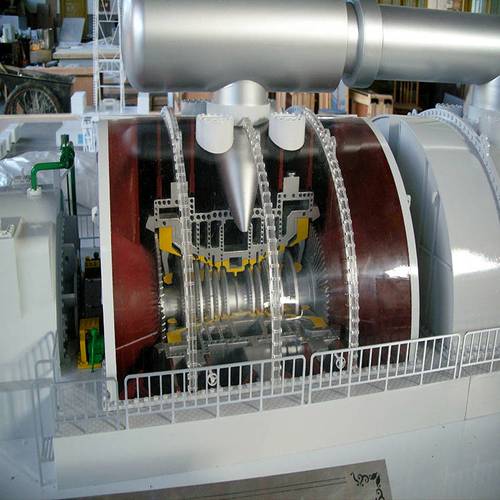 革新未來能源:汽輪機(jī)動(dòng)態(tài)演示模型;火力發(fā)電仿真模型.